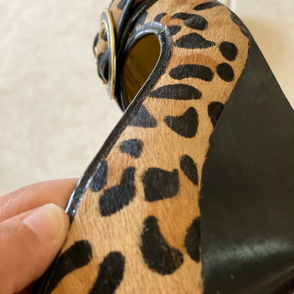 Steve Madden cheetah wedges - Picture 7 of 9